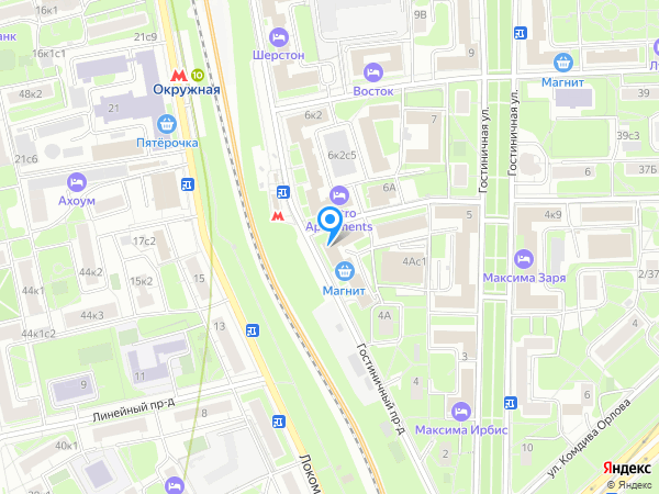 ЦСТ, лаборатория, филиал в г. Москве на карте