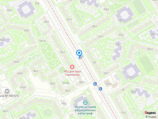 Офис продаж ЖК Приморский на карте