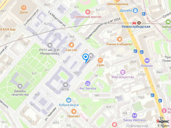 Apartment.ru на карте