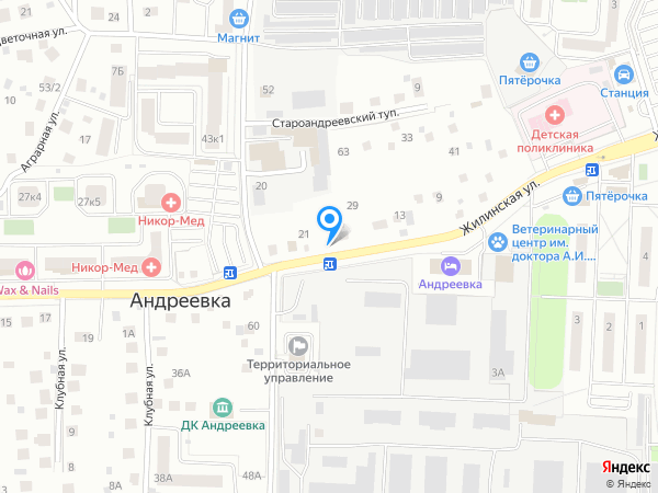 «Никор» по адресу ул. Жилинская, дом 27 корпус 6 на карте