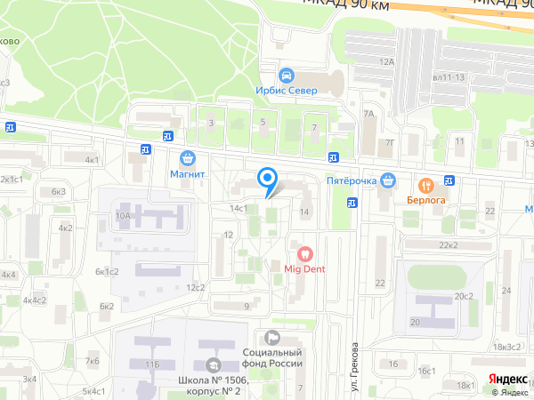 Стоматологическая клиника ДЕНТО-ЛЮКС на карте