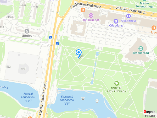 «Никор» по адресу Зеленоград, к1613 на карте