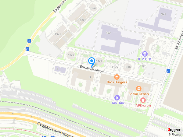Офис продаж ЖК Континенты на карте