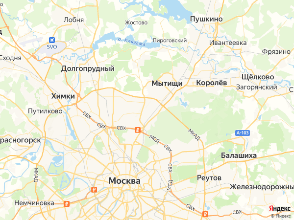 Клиника «Столица» на Бабушкинской на карте