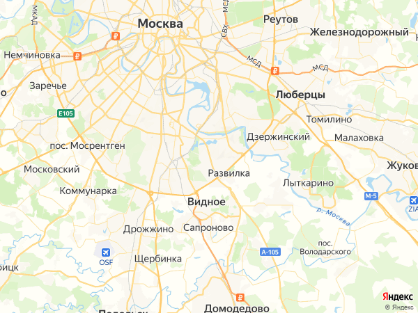 ООО "Инком-Домодедовское" на карте