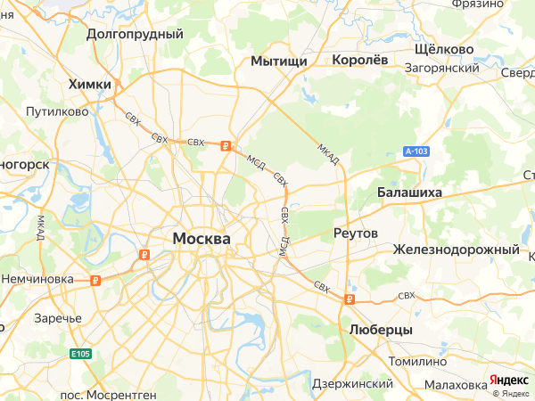 Инвитро на Пребраженскай площади на карте