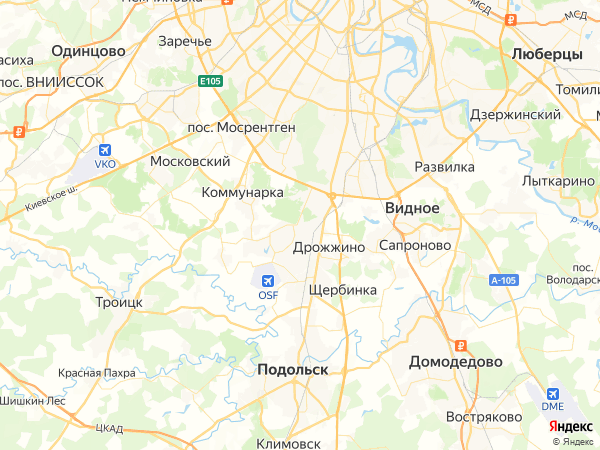 ПАЛЛАДА в Бутово на карте