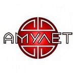 логотип компании Амулет, центр красоты и здоровья