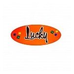логотип компании Оранжевый салон маникюра-педикюра Lucky