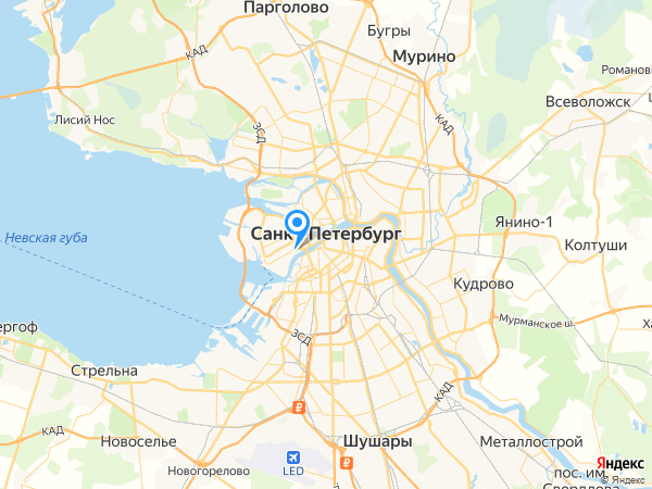 Компании на карте