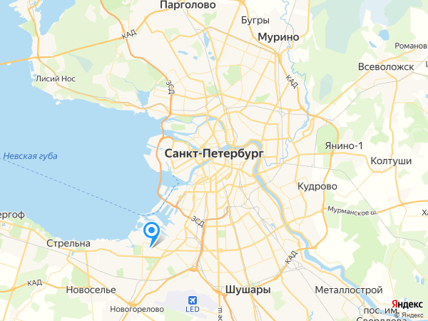 Компании на карте