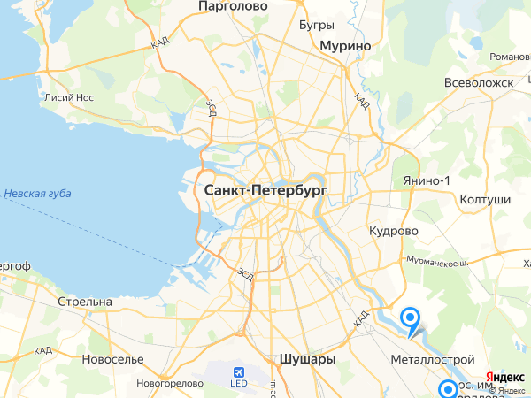 Компании на карте