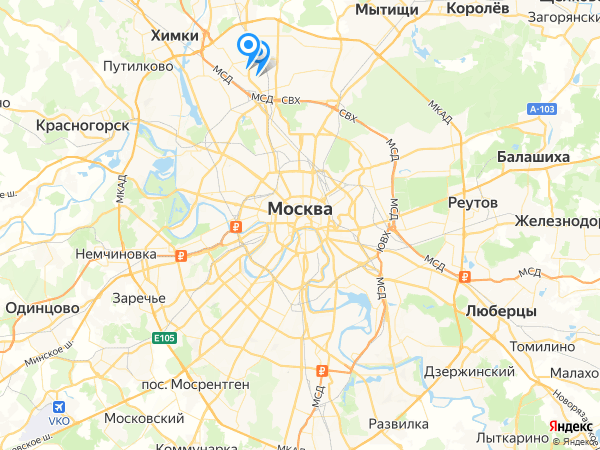 Компании на карте