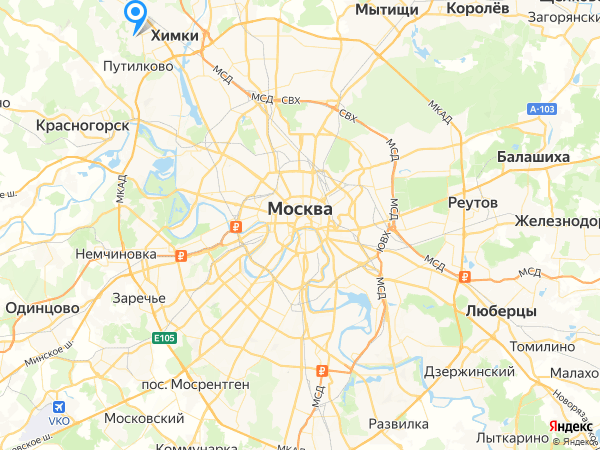 Компании на карте