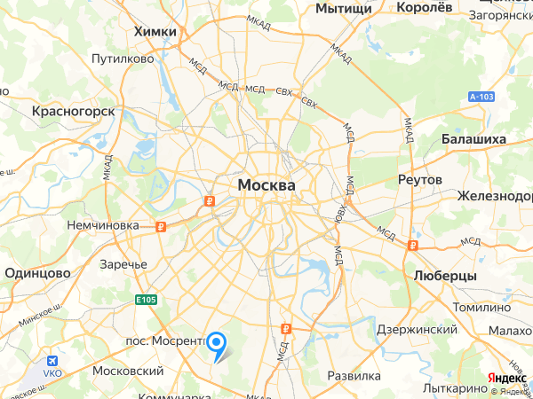 Компании на карте