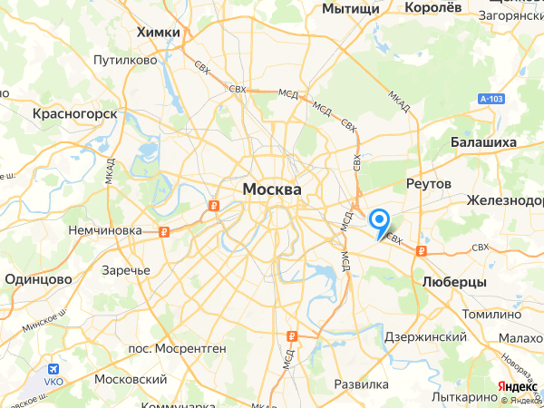 Компании на карте
