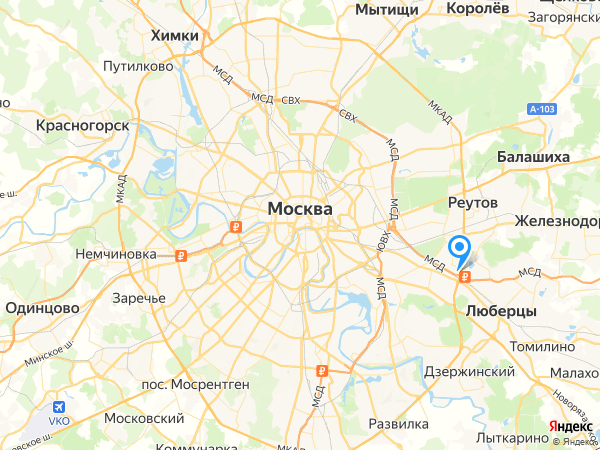 Компании на карте
