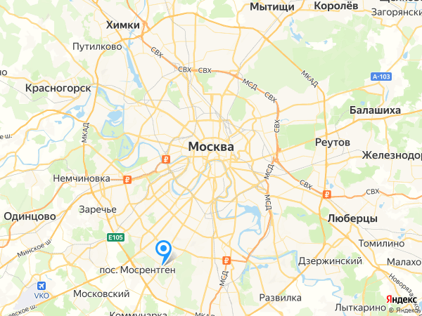 Компании на карте