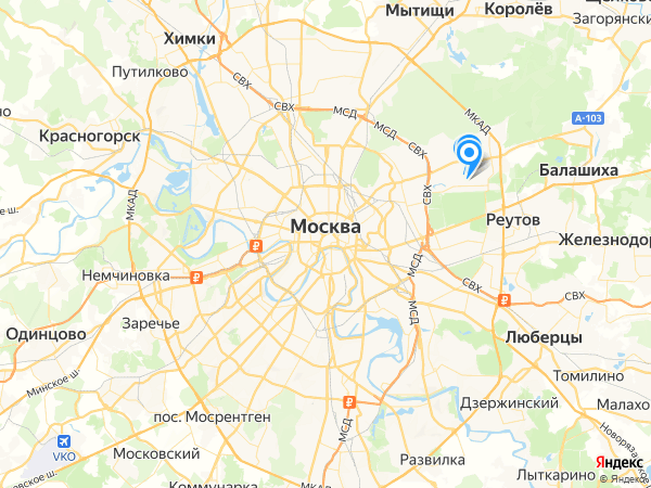 Компании на карте
