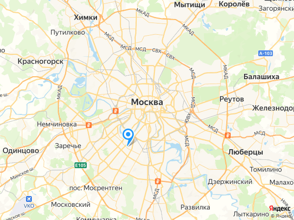 Компании на карте