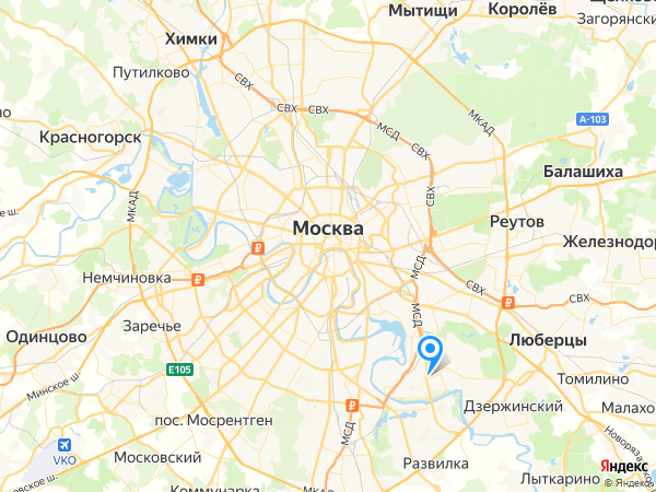 Компании на карте
