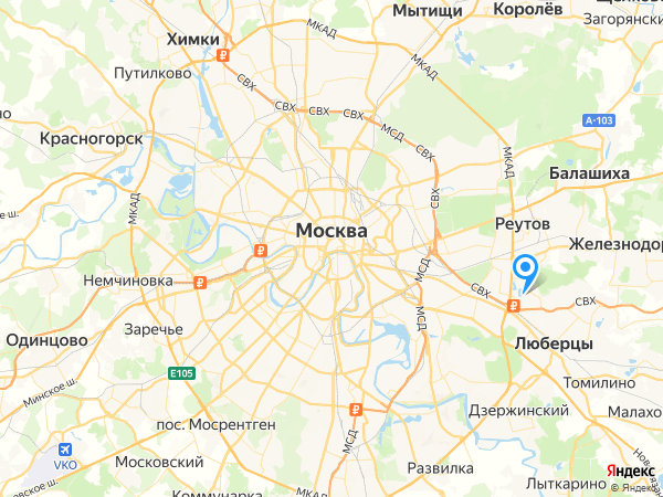 Компании на карте