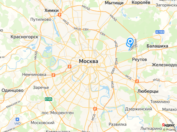 Компании на карте