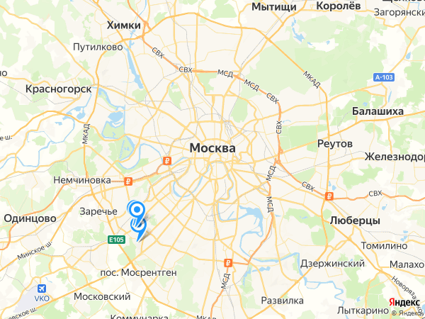 Компании на карте