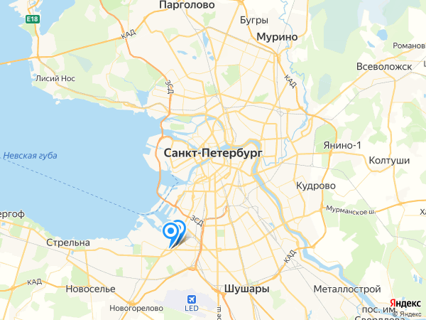 Компании на карте
