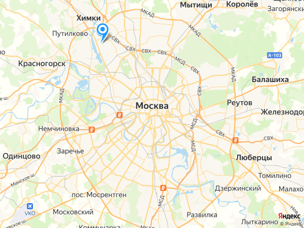 Компании на карте
