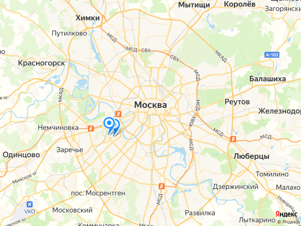 Компании на карте