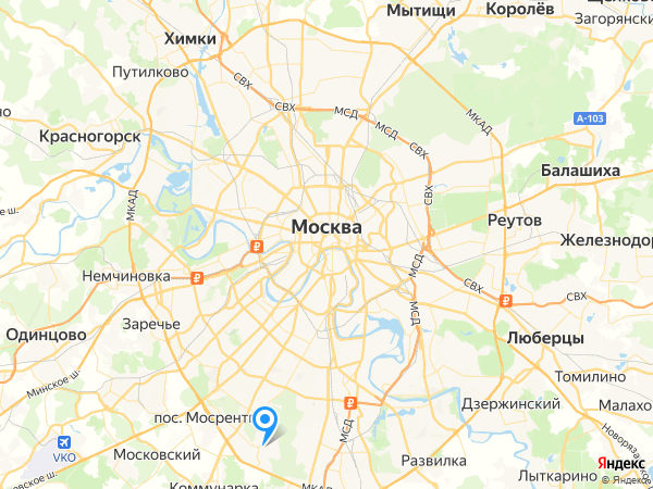 Компании на карте