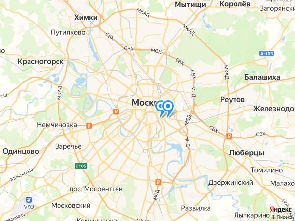 Компании на карте