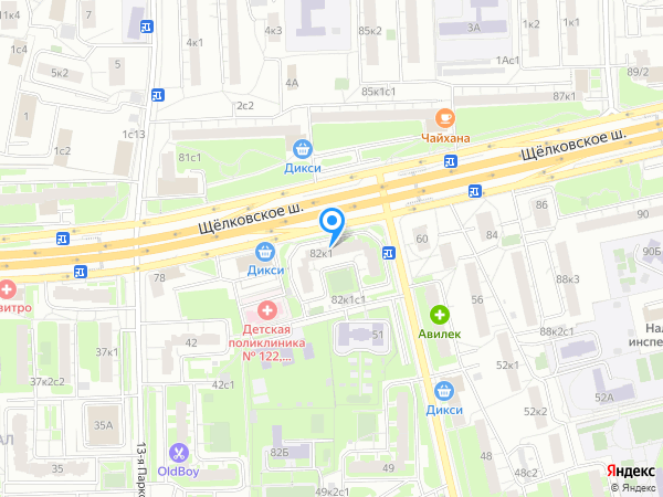 Стоматология ЮНИДЕНТ на карте