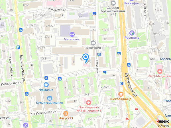 СТОМАТОЛОГИЧЕСКАЯ ПОЛИКЛИНИКА №11 ДЕПАРТАМЕНТА ЗДРАВООХРАНЕНИЯ МОСКВЫ на карте
