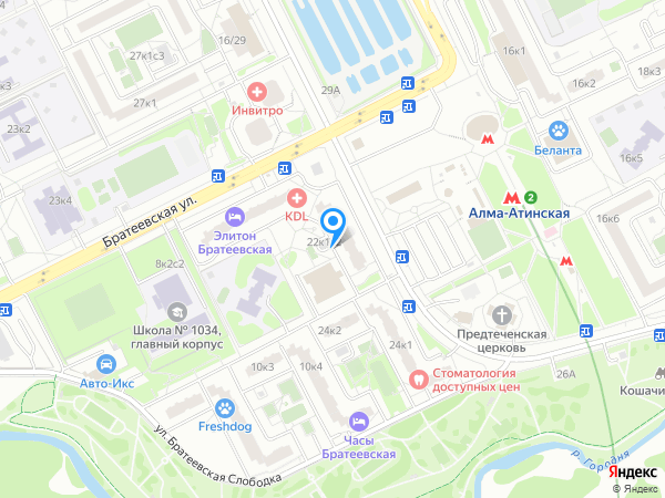 Стоматология Р-ДЕНТА на карте