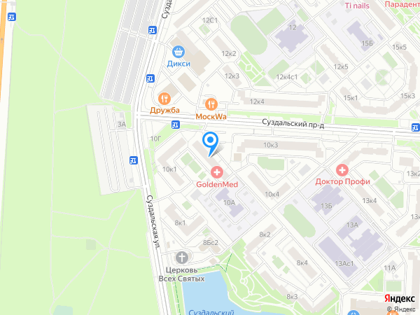 Студия красоты Шок Шоколад на карте