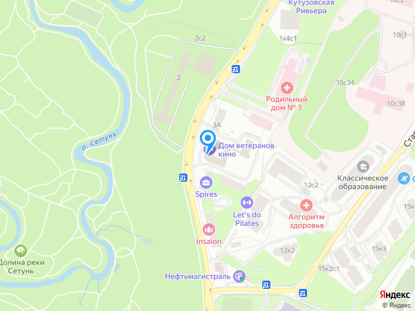 Центр Медицинской реабилитации Движение на карте