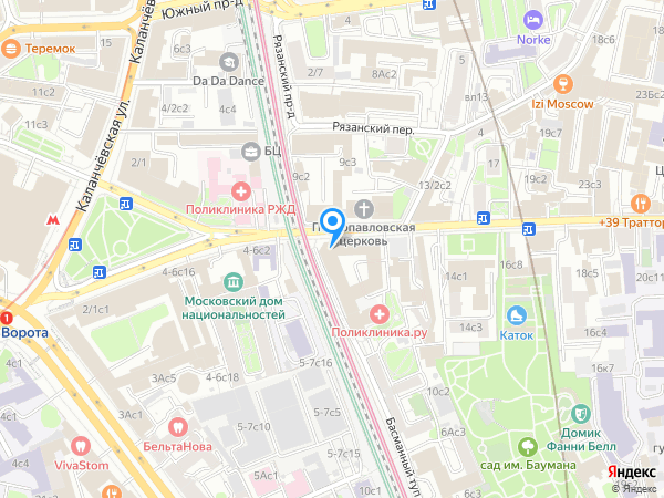 Поликлиника.ру на карте