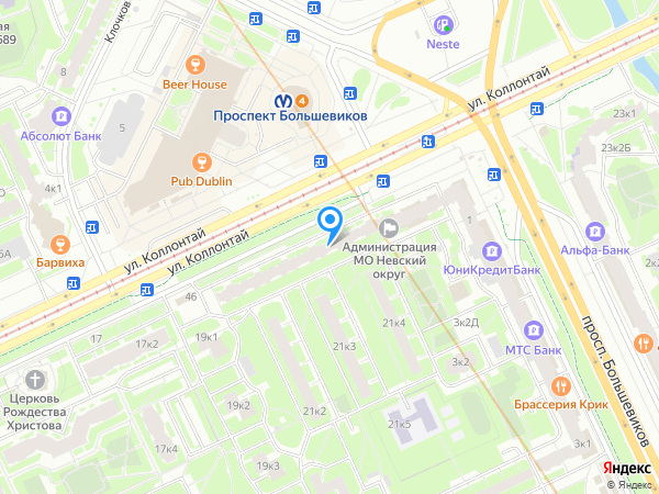 Explana на карте
