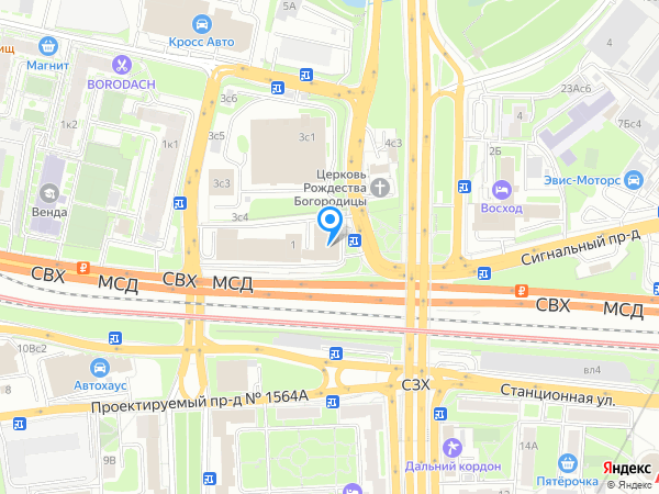 "МОСРИЭЛТОР" на карте