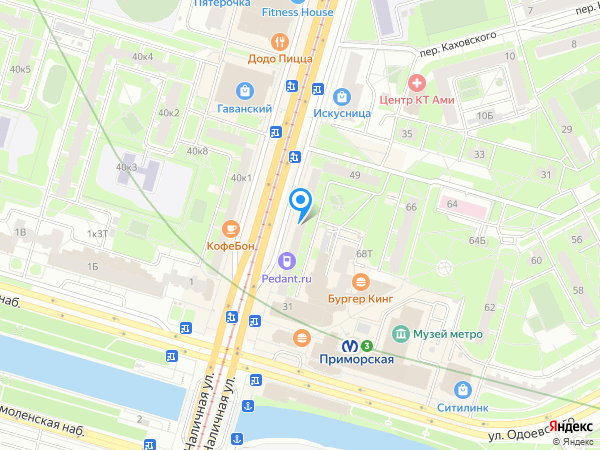 Стоматология ДОКТОРА РОЗАНОВА на карте