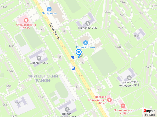 Красота на карте