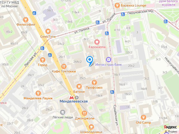 Стоматология ДЕНТИ КВИК на карте