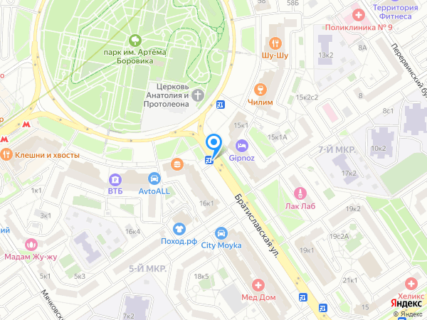 ОРТОСМАЙЛ на карте