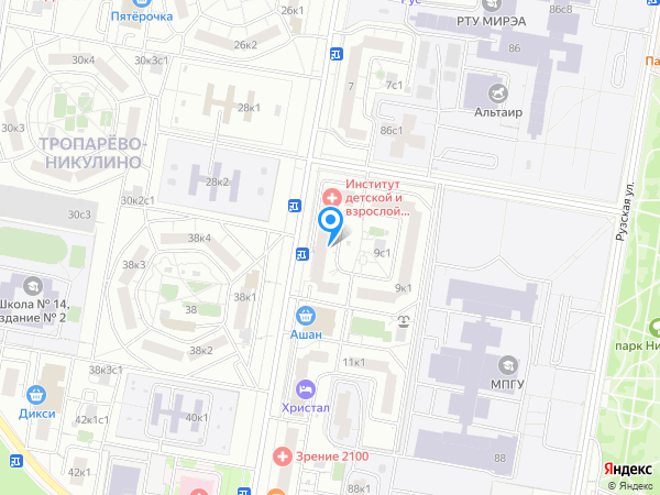 Галинка на карте