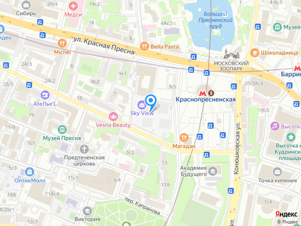 Клиника Вита на карте