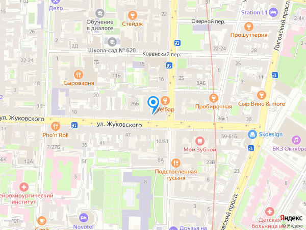 KISTOCHKI по адресу ул. Восстания, д. 12 на карте