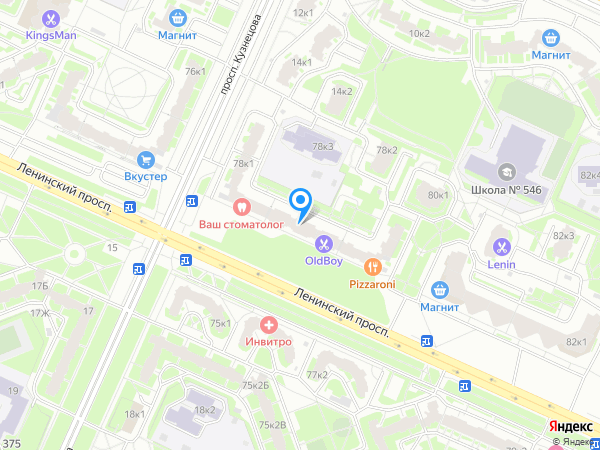 Стоматология ВАШ СТОМАТОЛОГ на карте