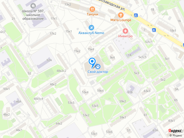 CityTrend на карте